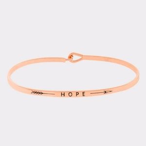 Hope Bracelet - Rose Gold